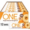 image:imageONE Protein Bars Maple Glazed Doughnut Gluten Free with 20g Protein and 1g Sugar Pantry Staples 212 oz 12 Count212 Ounce Pack of 72
