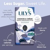 image:imageLILYS Cookies and Creme White Chocolate Style No Sugar Added Sweets Bars 28 oz 12 CountCookies and Creme White Chocolate Style