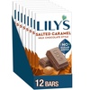 image:imageLILYS Salted Caramel Milk Chocolate Style No Sugar Added Sweets Bars 28 oz 12 CountSalted Caramel Milk Chocolate Style