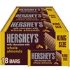 image:imageHERSHEYS Milk Chocolate with Whole Almonds Candy Bars 26 oz 18 CountMilk Chocolate with Whole Almonds