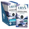 image:imageLILYS Cookies and Creme White Chocolate Style No Sugar Added Sweets Bars 28 oz 12 CountCookies and Creme White Chocolate Style