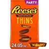 image:imageREESES THiNS Milk Chocolate Peanut Butter Cups Candy Party Pack 2405 ozPeanut Butter