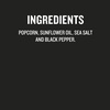 image:imageSkinnyPop Popcorn DairyFree White Cheddar Whole Grain Snack 44oz BagSaltAndPepper