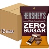image:imageHERSHEYS Zero Sugar Caramel Filled Chocolate Candy Bags 3 oz 12 Count