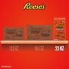 image:imageREESES Milk Chocolate Snack Size Peanut Butter Cups Candy Bag 33 oz 60 Pieces206 Pound Pack of 2