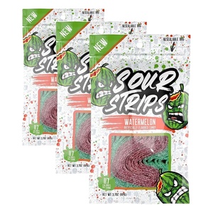 image:imageSOUR STRIPS Watermelon Flavored Chewy Candy Bag 34 oz34 Ounce Pack of 3