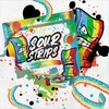 image:imageSOUR STRIPS Rainbow Flavored Chewy Candy Party Bag 102 oz102 oz Pack of 2