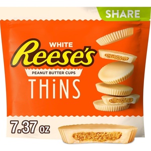 image:imageREESES THiNS White Creme Peanut Butter Cups Candy Share Pack 737 oz