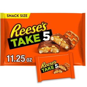 image:imageREESES TAKE 5 Pretzel Peanut and Chocolate Snack Size Candy Bag 1125 oz