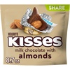 image:imageHERSHEYS KISSES Milk Chocolate with Almonds Candy Share Pack 87 oz