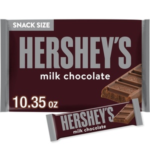 image:imageHERSHEYS Milk Chocolate Snack Size Candy Bag 1035 oz103 Ounce Pack of 1
