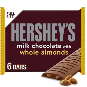 image:imageHERSHEYS Milk Chocolate with Whole Almonds Candy Bars 145 oz 6 CountChocolate