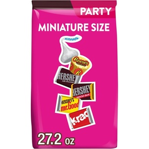 image:imageHERSHEYS and REESES Assorted Chocolate Flavored Candy Party Pack 272 oz