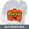 image:imageReeses Assorted Peanut Butter Halloween Candy Pumpkin Bowl 110 ct609 Ounce Pack of 1