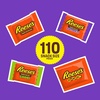 image:imageReeses Assorted Peanut Butter Halloween Candy Pumpkin Bowl 110 ct609 Ounce Pack of 1