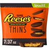 image:imageREESES THiNS Dark Chocolate Peanut Butter Cups Candy Share Pack 737 ozDark Chocolate