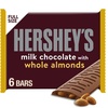 image:imageHERSHEYS Milk Chocolate with Whole Almonds Candy Bar 145 oz145 Ounce Pack of 6