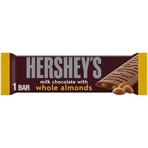 image:imageHERSHEYS Milk Chocolate with Whole Almonds Candy Bar 145 oz145 Ounce Pack of 1