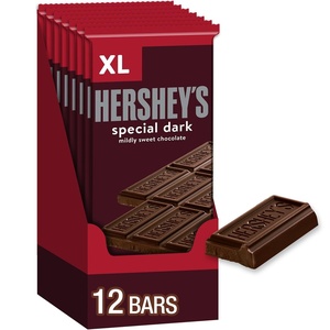 image:imageHersheys Special Dark Mildly Sweet Chocolate Xl Candy Bar 42 Ounce 16 Count425 Ounce Pack of 12