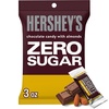 image:imageHERSHEYS Zero Sugar Chocolate with Almonds Candy Bag 3 oz